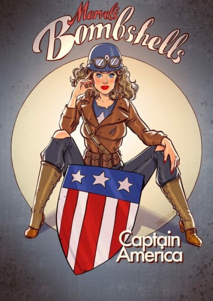 Русский пинап от Андрея Тарусова — такими героев вселенной Marvel вы еще не видели Русский пинап от Андрея Тарусова — такими героев вселенной Marvel вы еще не видели