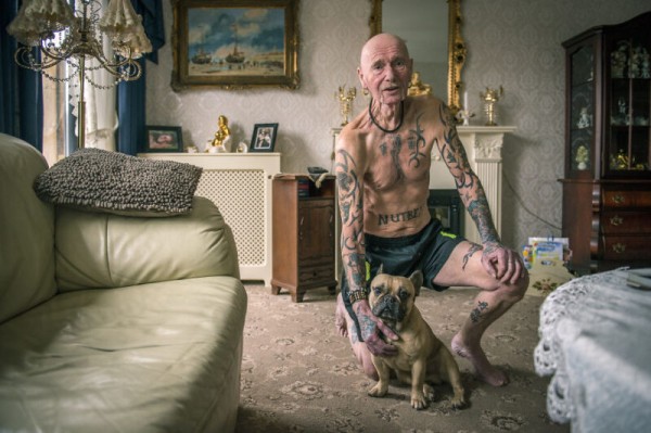 Оптимистичный фотопроект Ингрид Мейхеринг про модных старичков с татуировками