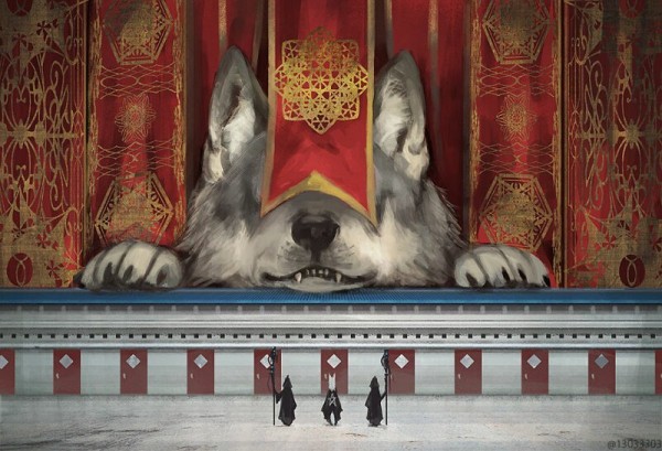 Японская художница Monokubo и ее позитивные миры с животными-гигантами Японская художница Monokubo и ее позитивные миры с животными-гигантами