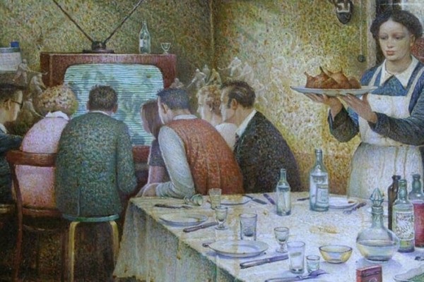 Советский мастер гротеска и сатиры в живописи &mdash; Аусеклис Баушкениекс