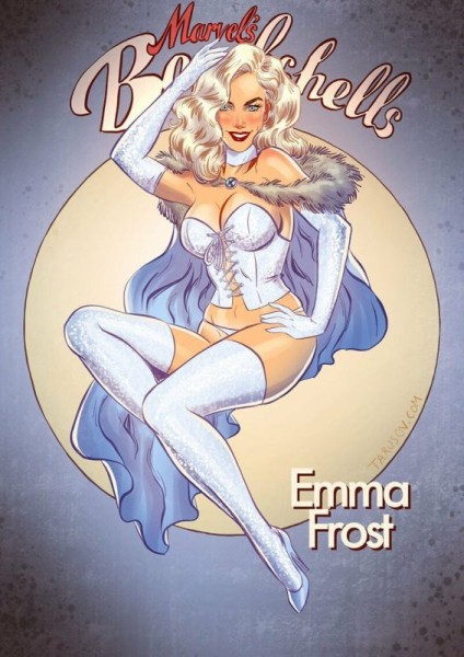 Русский пинап от Андрея Тарусова — такими героев вселенной Marvel вы еще не видели Русский пинап от Андрея Тарусова — такими героев вселенной Marvel вы еще не видели