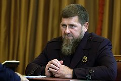 Кадыров опубликовал видео построения &laquo;Ахмата&raquo; с участием сына Адама