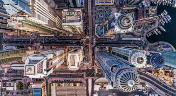 Пролетая над гнездом эмира &mdash; Фотограф снимает Дубай с высоты птичьего полета
