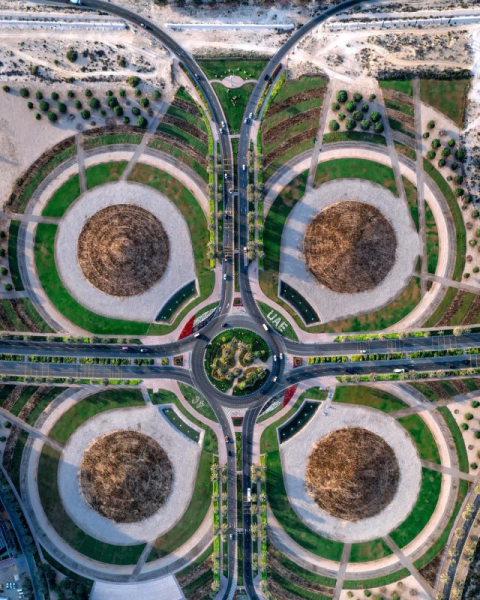 Пролетая над гнездом эмира &mdash; Фотограф снимает Дубай с высоты птичьего полета