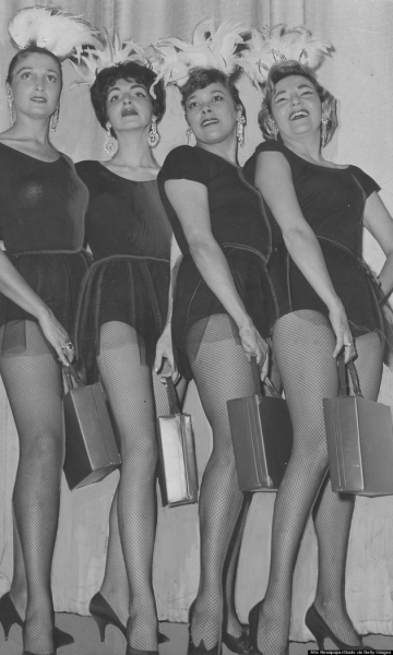 Краткая, но потрясающая история бурлеска в 1950-х годах