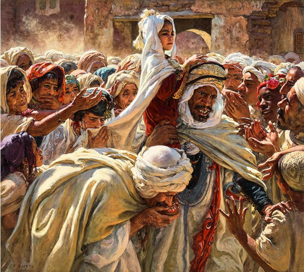 Насреддин Дине: художник из Франции, принявший ислам