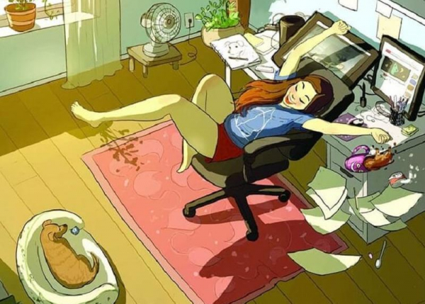 18 теплых иллюстраций которые доказывают, что жизнь в одиночестве может приносить счастье