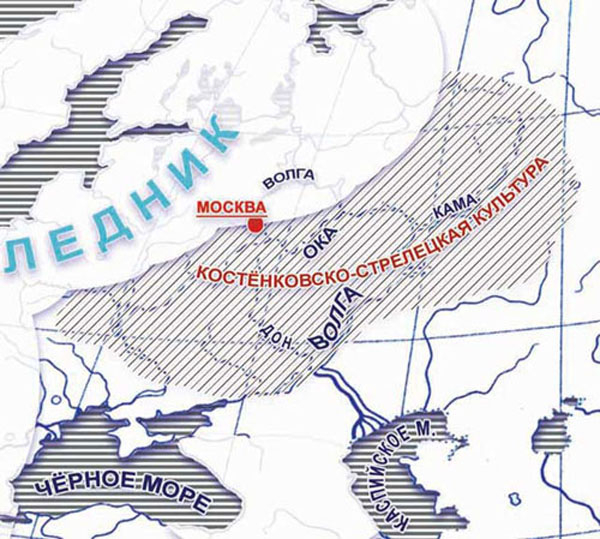 Воронежское село Костенки, родина первых европейцев