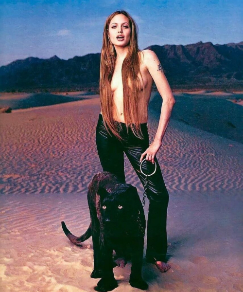 Анджелина Джоли на снимках культового фотографа Марка Селигера