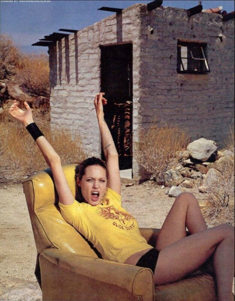 Анджелина Джоли на снимках культового фотографа Марка Селигера