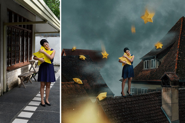Художница из фотографий своего заднего двора создает сказочные миры, и это волшебно Художница из фотографий своего заднего двора создает сказочные миры, и это волшебно