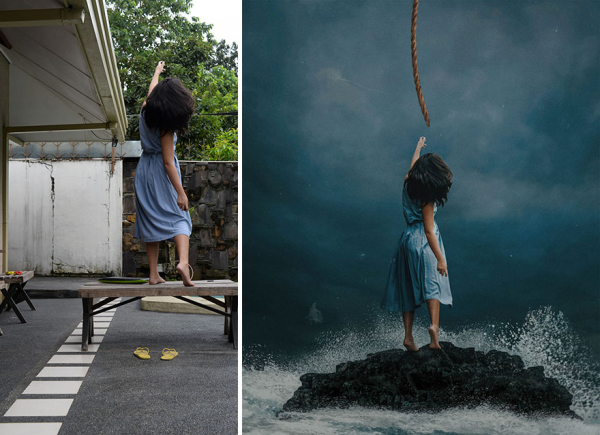 Художница из фотографий своего заднего двора создает сказочные миры, и это волшебно Художница из фотографий своего заднего двора создает сказочные миры, и это волшебно