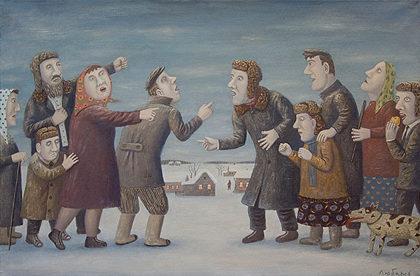 Мир художника Владимира Любарова: деревня Перемилово, где случаются чудеса Мир художника Владимира Любарова: деревня Перемилово, где случаются чудеса